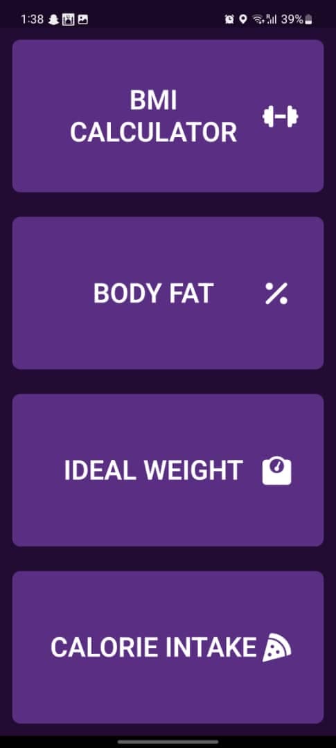 BodyMath App