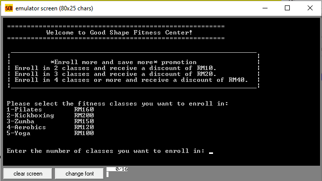 Good-Shape-Fitness-Center App